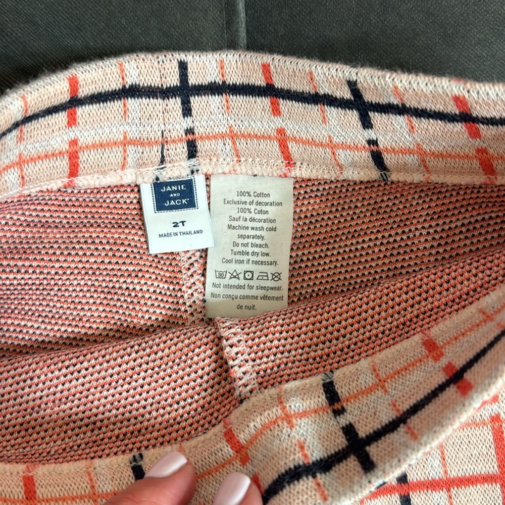 COPY - Janie and Jack matching top and pants bundle - Picture 6 of 6